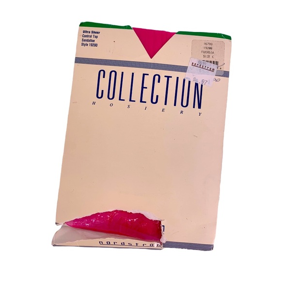 Vintage Collection Hosiery Hot Pink Women’s Nylons - Picture 9 of 9